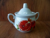 ф2181 Сахарница Кирмаш 450 см3. "Гранат"