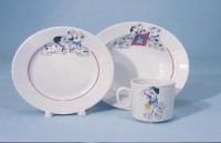 ф0496/1 Детский набор посуды 3 пр."Долматинцы"